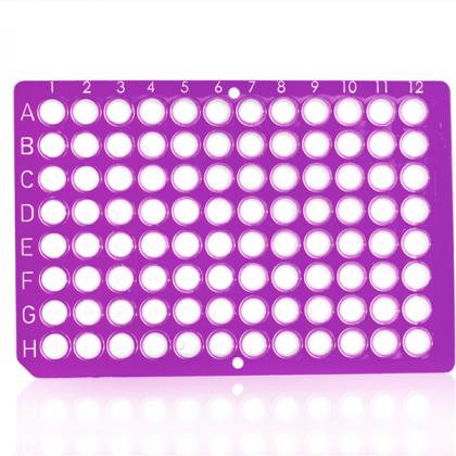 4ti-0720 | FrameStar® 96 Well Non-Skirted PCR Plate, Low Profile | Front