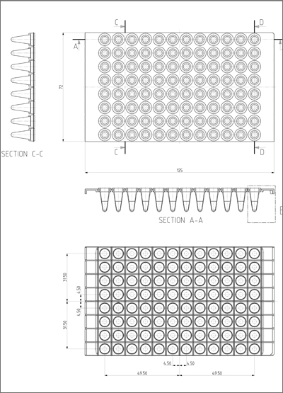 Framestar Break-2  - 方式PCR板，低调技术绘图