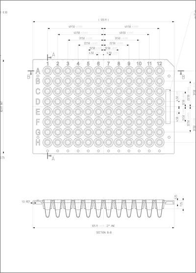 Framestar Break-A-Way PCR板，低调技术绘图
