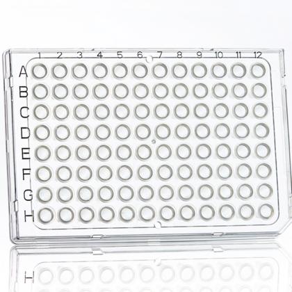 4ti-0950/C | FrameStar® 96 Well Semi-Skirted PCR Plate, Roche Style | Front