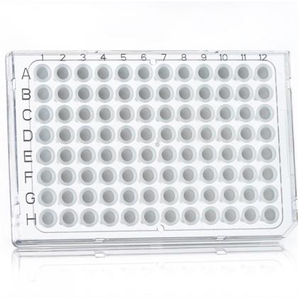 4ti-0954 | FrameStar® 96 Well Semi-Skirted PCR Plate, Roche Style, High Sensitivity | Front