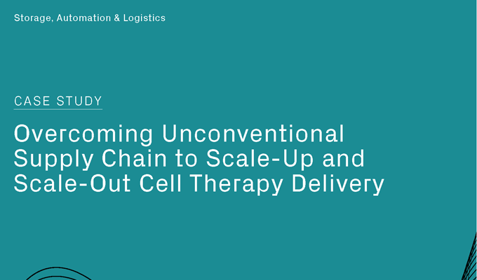 克服你nconventional Supply Chain to Scale-Up and Scale-Out Cell Therapy Delivery